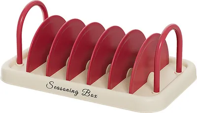Produktbild von INF Gewürzregal Organizer Küchenarbeitsplatte Organizer Weiß