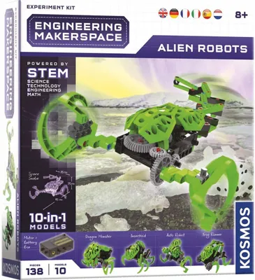 Produktbild von Kosmos Bausatz Alien Robots - Modellbau - Kinder - Spiel