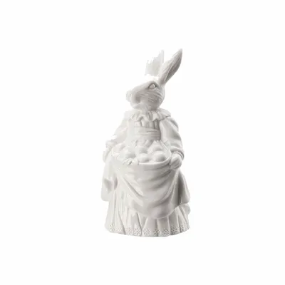 Produktbild von Hutschenreuther Hasenfrau mit Eiern Hasenfiguren Weiss