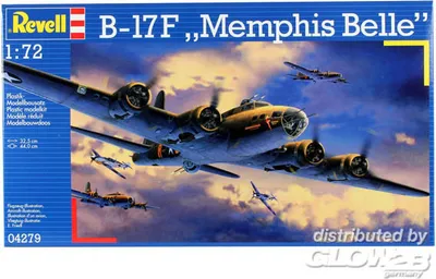 Produktbild von Revell B-17F Memphis Belle 1:72