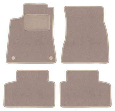 Immagine prodotto di Tappetini in moquette per Mercedes GLB X247 2019- (SUV) – set 4 pezzi, beige, su misura – Wielganizator LUX