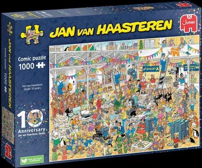 Produktbild von Jan van Haasteren - 10 Jahre JvH Studio - 1000 Teile