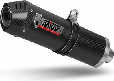 Zdjęcie produktu dla Kompletny wyścigowy układ wydechowy z włókna węglowego MIVV Oval dla KAWASAKI Versys 650