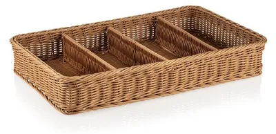 Zdjęcie produktu dla Kosz na sztućce GN 1/1 53 x 32,5 x 10 cm