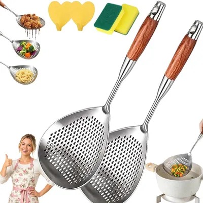 Obrázek produktu pro Sada kuchyňských nástrojů: stěrka a naběračka, ideální pro vaření a pečení