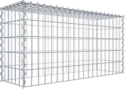 Produktbild von Anbaugabione Typ 3 100 cm x 50 cm x 30 cm (L x H x T), Maschenweite 5 cm x 10 cm, Spirale