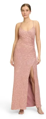 Immagine prodotto di Abito da donna Vera Mont, modello 8881/4070, tonalità rosa, taglia 42 EU