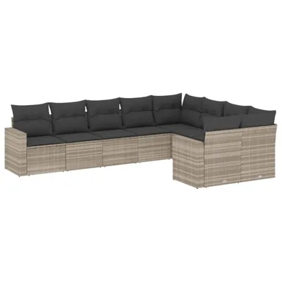 Zdjęcie produktu dla VidaXL 3251779, Ciemny Szary, Rotang, Stal, 110 kg, Dorośli i dzieci, 655 mm, 620 mm