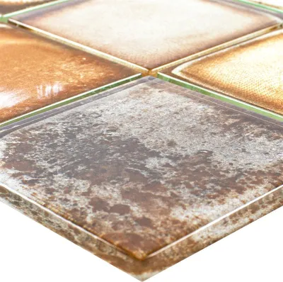 Produktbild von Glasmosaik Fliesen Zementoptik Granada Hellbeige