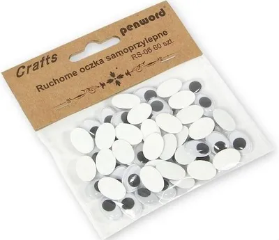 Produktbild von Ruchome oczka samoprzylepne 10x15mm 60szt