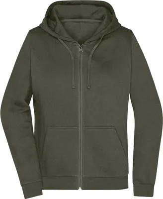 Produktbild von Klassische Sweatjacke mit Kapuze dark-grey, Gr. L