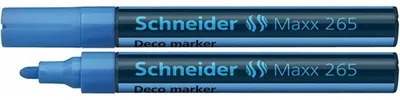 Produktbild von Schneider Deco Kreidemarker für Glas, Blau