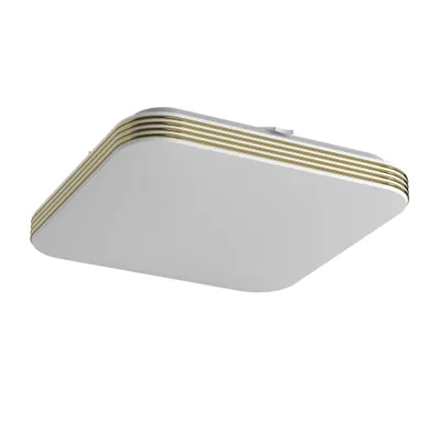 Produktbild von LED Deckenleuchte DABAR 26cm Weiß/Gold 11W IP44