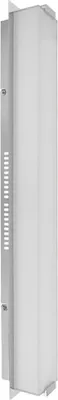 Produktbild von LED Wandleuchte, Chrom Glas satiniert, H 81 cm