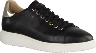 Produktbild von GEOX Damen D THYMAR A schwarz Leder Halbschuhe 37