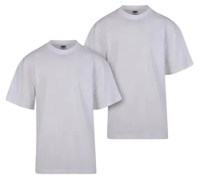 Obrázok produktu pre Urban Classics – Pánske tričko (balenie po 2 ks) TN805 (4XL) (biele)