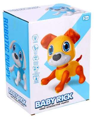Image de Robot chien fonction bébé Rick Orange