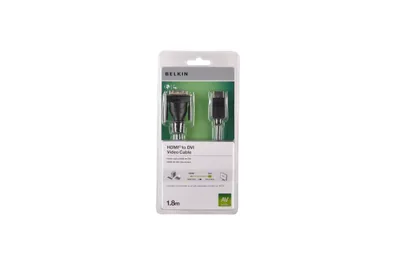 Produktbild von BELKIN DVI - HDMI Kabel, 1,8m, schwarz