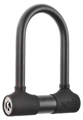 Produktbild von Kovix Ktl14-150 U With Alarm 14 Mm Bügelschloss Schwarz  Schwarz One Size