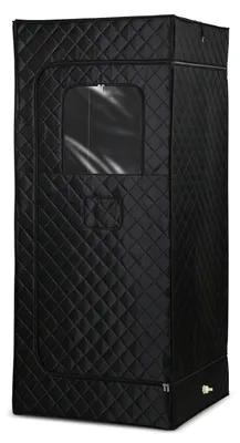 Obrázok produktu pre Prenosná parná sauna ISOISL, 1200 W, s 3-litrovým generátorom pary, diaľkovým ovládaním a sklopným sedadlom