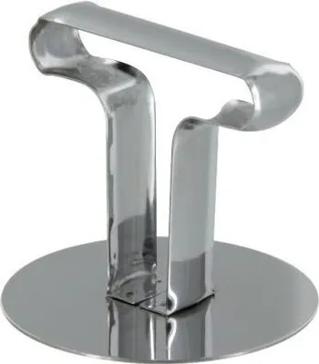 Imagen del producto de Extrusora para anillo de corte, 7 cm, acero inoxidable, color plateado