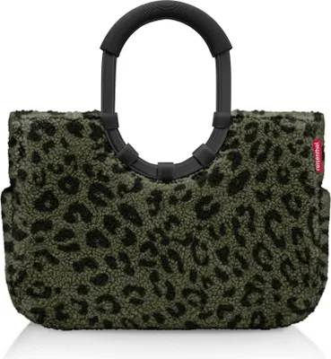 Produktbild von reisenthel loopshopper M Einkaufstasche Tragetasche Teddy Leo Olive OS5055