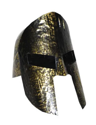 Produktbild von Spartanerhelm Gladiatorenhelm gold