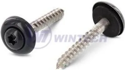 Produktbild von Klammerschraube + EPDM, RAL 7016 4,5 x 25 A2 / Packung mit 200 Stück