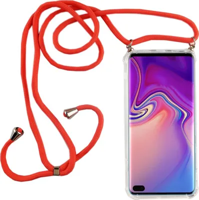 Produktbild von Handykette für Samsung Galaxy S10 Plus - Smartphone Necklace Hülle mit Band - Schnur mit Case zum umhängen in Pink