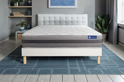 Obrázek produktu pro Actimemo relax matrace 140x200cm + rám postele s lamelovým roštem, stupeň tuhosti 3, paměťová pěna, výška: 24 cm