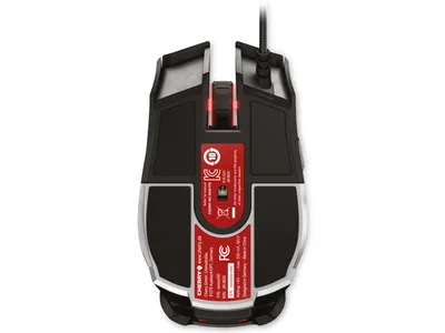 Produktbild von CHERRY MC 9620 FPS, Beidhändig, Optisch, USB Typ-A, 12000 DPI, Schwarz