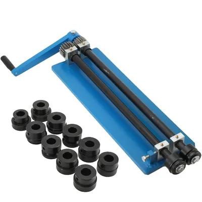 Obrázek produktu pro Těžký ocelový kruhový válec, šířka válcování 460 mm, maximální průměr drátu 1,2 mm, 6 válcovacích sad ,