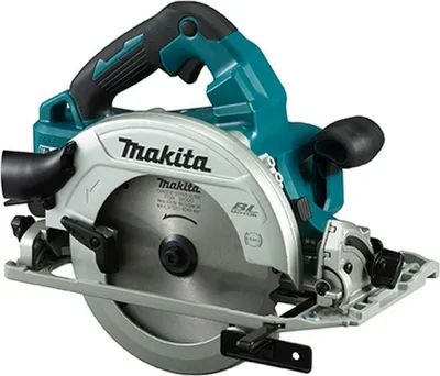 Produktbild von Makita Akku-Handkreissäge DHS783ZJU, 2x18 V, incl. Parallelanschlag, Sägeblatt, Zubehör, MAKPAC