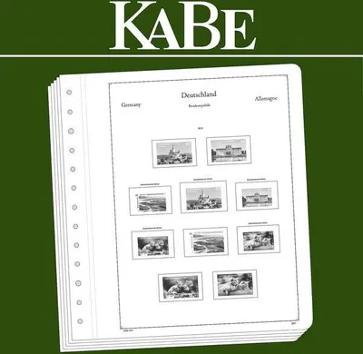 Produktbild von KABE Blankoblätter Bundesrepublik Deutschland für selbstklebende Automatenmarken
