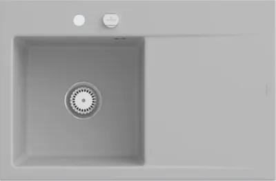 Produktbild von Villeroy & Boch Keramikspüle 334802SM, Subway Style 45 Einbauspüle - inkl.