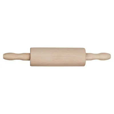Zdjęcie produktu dla Wałek do ciasta, bez osi - 25 * 4 cm - buk - drewno