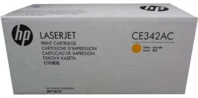 Image de Toner HEWLETT PACKARD CE342AC LJ700 MFPM775 CARTOUCHE JAUNE