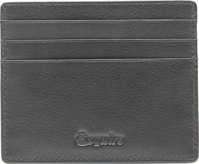 Produktbild von Esquire Kartenhalter Oslo Nappa Card Holder Black schwarz
