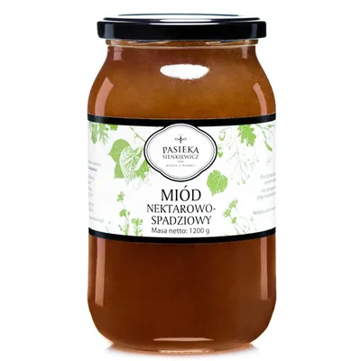 Image de Miel de nectar et de miellat 900ml 1200g