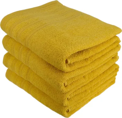 Obrázek produktu pro Sada froté osušek UNI 70x130 cm 4 ks žluté