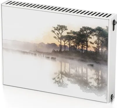 Produktbild von Ostsee – Magnetische Heizkörperabdeckung – 80x60 cm – Magnet Heizkörperabdeckung – 3D Würfel – Heizkörperverkleidung – Magnetische Wandverkleidung – Wetterfest