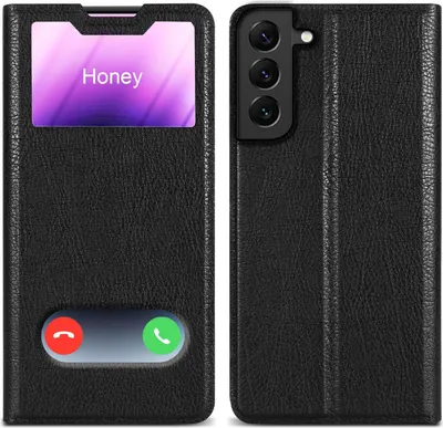 Obrázek produktu pro Cadorabo Protective Case for Samsung Galaxy S22 PLUS Case in Black Pouzdro na mobilní telefon typu kniha Kryt Etui