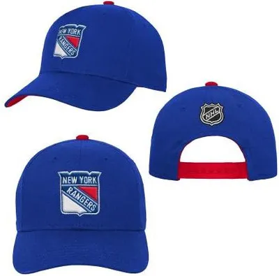 Produktbild von New York Rangers NHL Precurved Snap Kinderkappe