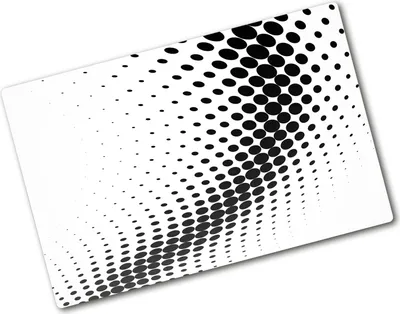 Produktbild von Tulup Glas Herdabdeckplatte - 80x52 cm - Glaskeramikkochfeld-Abdeckung Spritzschutz Glasabdeckplatte - Einteilig - Kunst: Modern & Klassisch - Geometrische Figuren - Schwarzweiß
