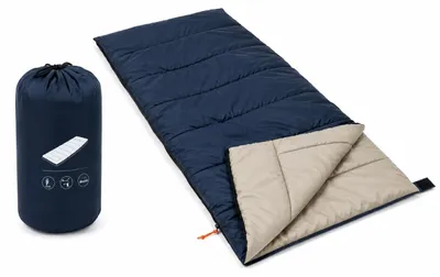 Obrázok produktu pre Dekový spací vak 190 cm modrý