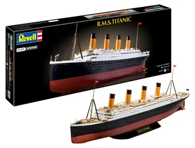 Produktbild von Revell Modellbausatz R.M.S. Titanic Click-System Bausatz 1:700 Skala