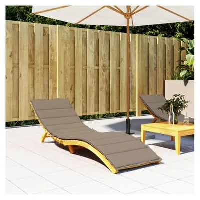Produktbild von Liegenauflage Taupe 200x50x3 cm Oxford-Gewebe