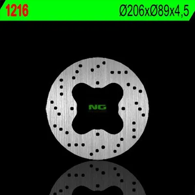 Produktbild von Ng Bremsscheibe Hinten Polaris 325/330/500 '02-'06 (206X89X4.5) (4X8.5Mm)