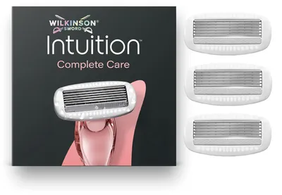 Produktbild von Wilkinson Sword Intuition Complete Care Ersatzklingen, 3er-Pack