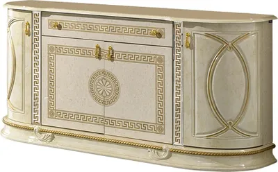 Produktbild von Barock Sideboard Venus in Beige/Gold 4-Türig